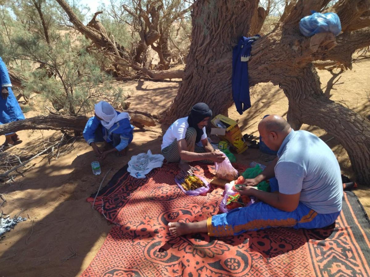 Camp Desert Bivouac Chegaga El Gouera Buitenkant foto